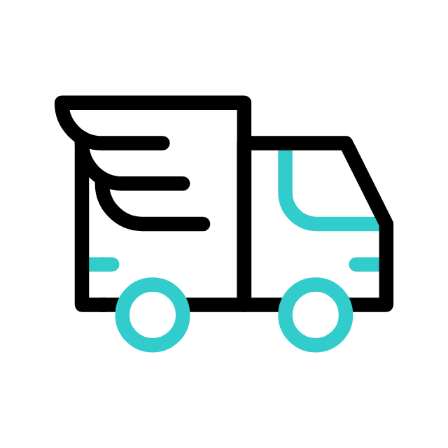 Home delivery truck